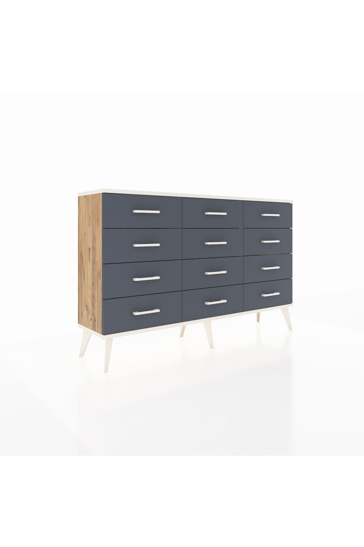 Arges Konsol 12 Çekmeceli 132x30x83 - S144M016V23A
