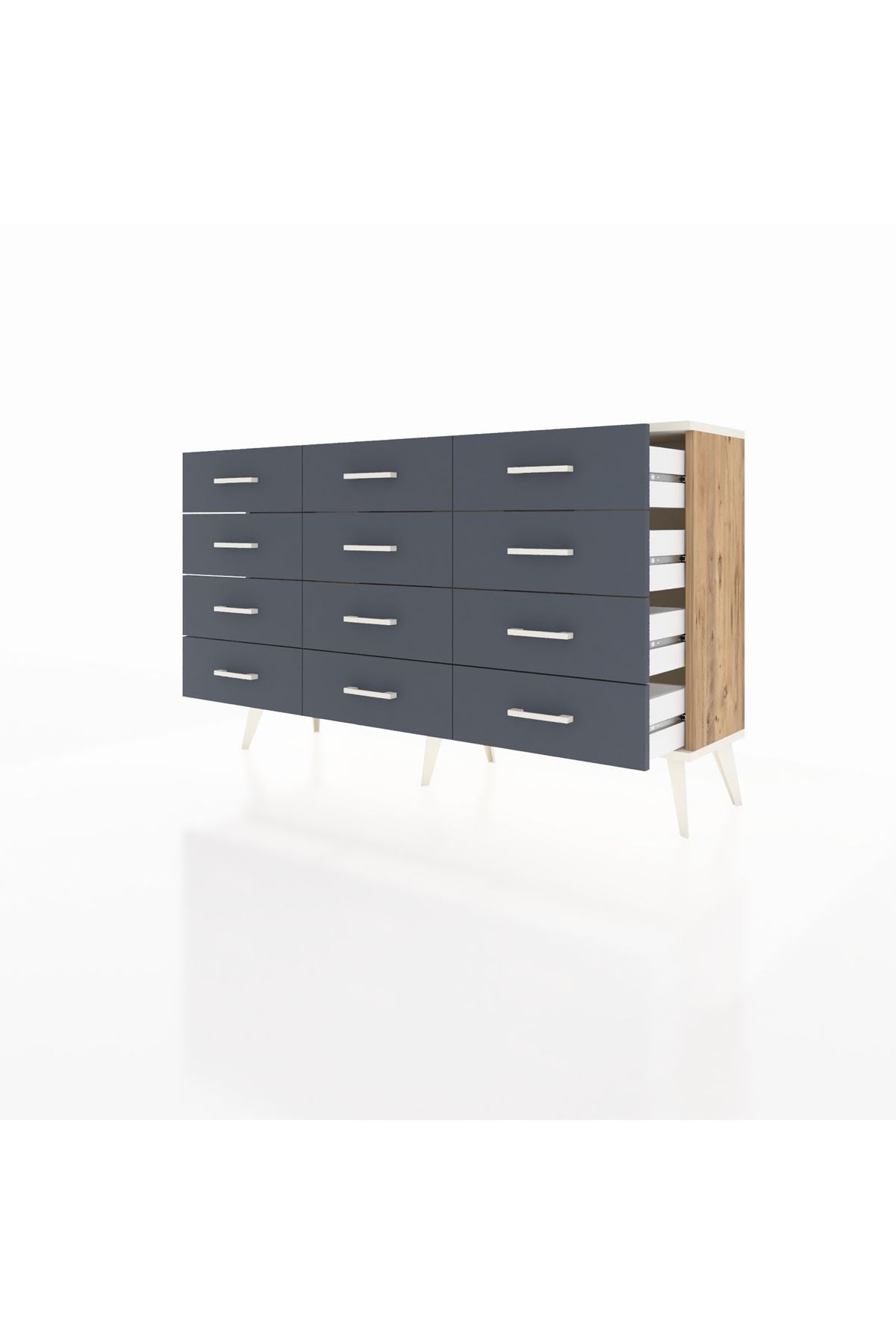 Arges Konsol 12 Çekmeceli 132x30x83 - S144M016V23A