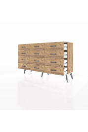 Arges Konsol 12 Çekmeceli 132x30x83 - S144M016V24A