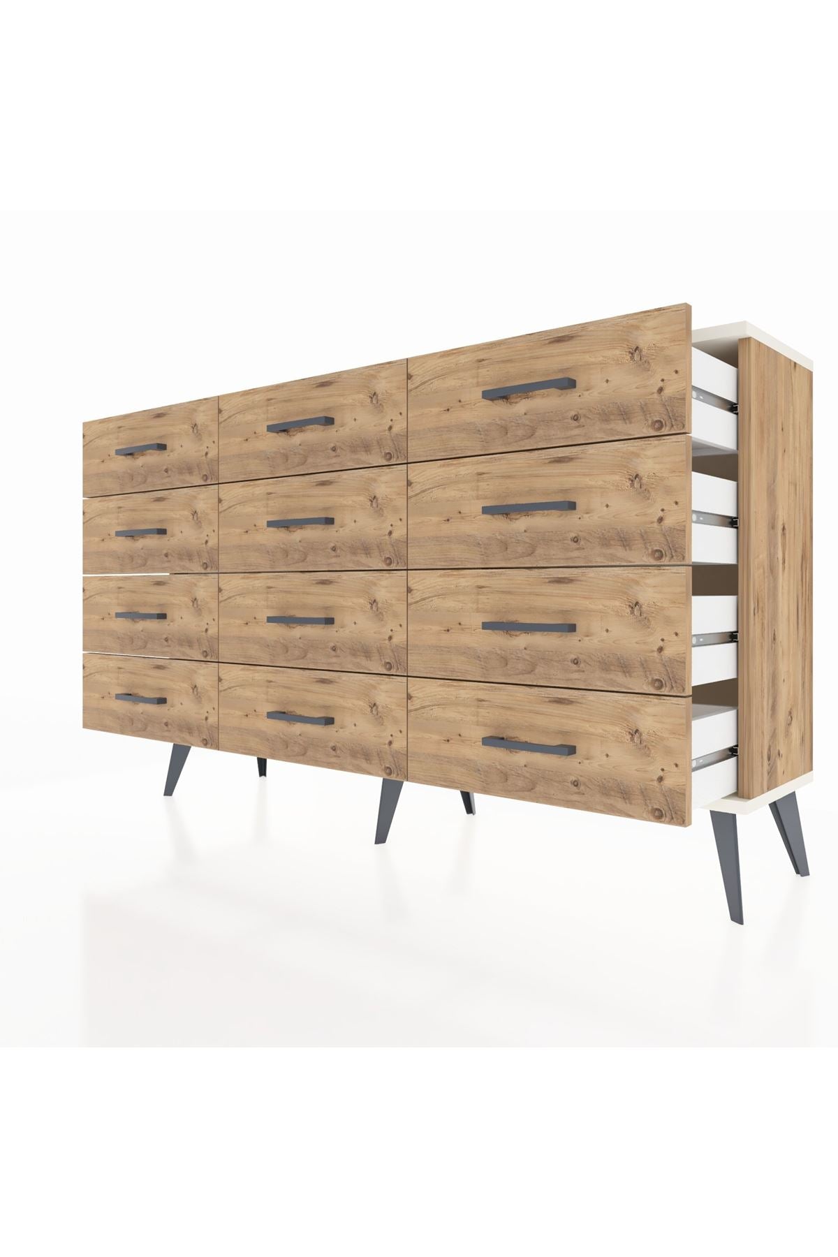 Arges Konsol 12 Çekmeceli 132x30x83 - S144M016V24A