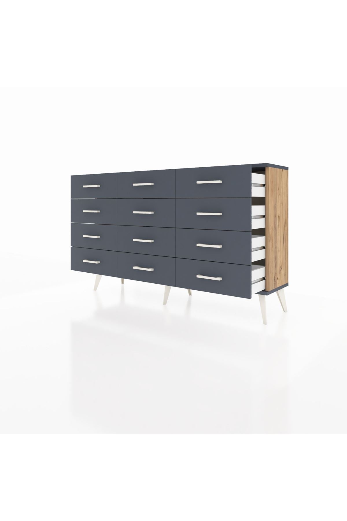 Arges Konsol 12 Çekmeceli 132x30x83 - S144M016V26A