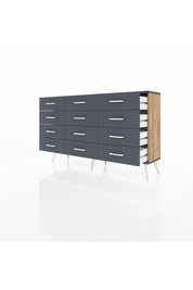 Arges Konsol 12 Çekmeceli 132x30x83 - S144M016V26A