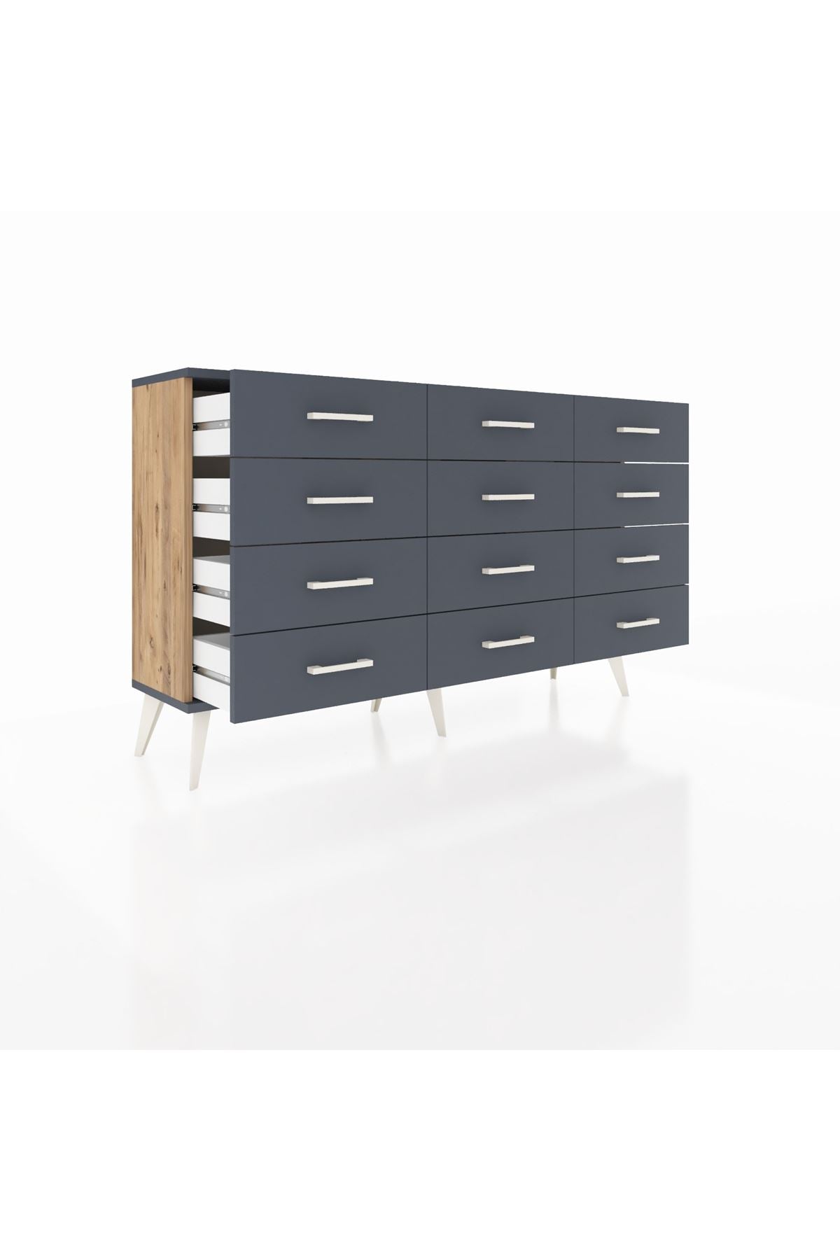 Arges Konsol 12 Çekmeceli 132x30x83 - S144M016V26A