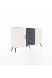 Arges Konsol 4 Raflı 4 Çekmeceli 2 Kapaklı 132x30x83 - S144M017V05A