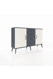 Arges Konsol 4 Raflı 4 Çekmeceli 2 Kapaklı 132x30x83 - S144M017V14A