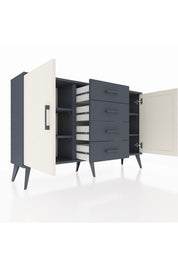 Arges Konsol 4 Raflı 4 Çekmeceli 2 Kapaklı 132x30x83 - S144M017V14A