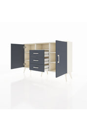 Arges Konsol 5 Raflı 3 Çekmeceli 2 Kapaklı 132x30x83 - S144M018V08A