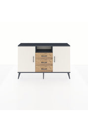 Arges Konsol 5 Raflı 3 Çekmeceli 2 Kapaklı 132x30x83 - S144M018V15A