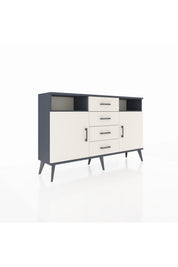 Arges Konsol 4 Raflı 4 Çekmeceli 2 Kapaklı 132x30x83 - S144M019V13A