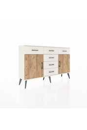 Arges Konsol 2 Raflı 6 Çekmeceli 2 Kapaklı 132x30x83 - S144M020V01A