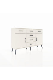 Arges Konsol 2 Raflı 6 Çekmeceli 2 Kapaklı 132x30x83 - S144M020V04A