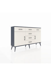 Arges Konsol 2 Raflı 6 Çekmeceli 2 Kapaklı 132x30x83 - S144M020V13A