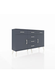 Arges Konsol 2 Raflı 6 Çekmeceli 2 Kapaklı 132x30x83 - S144M020V17A