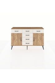 Arges Konsol 2 Raflı 6 Çekmeceli 2 Kapaklı 132x30x83 - S144M020V19A