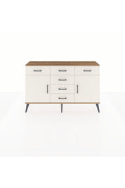 Arges Konsol 2 Raflı 6 Çekmeceli 2 Kapaklı 132x30x83 - S144M020V22A