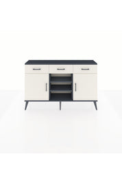 Arges Konsol 4 Raflı 3 Çekmeceli 2 Kapaklı 132x30x83 - S144M021V13A