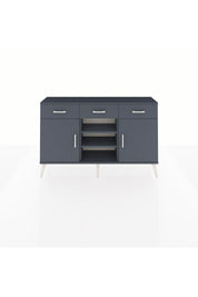 Arges Konsol 4 Raflı 3 Çekmeceli 2 Kapaklı 132x30x83 - S144M021V17A