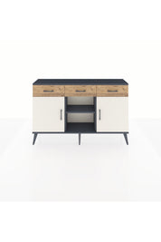 Arges Konsol 3 Raflı 3 Çekmeceli 3 Kapaklı 132x30x83 - S144M022V15A