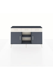 Arges Konsol 3 Raflı 3 Çekmeceli 3 Kapaklı 132x30x83 - S144M022V16A