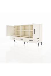 Arges Konsol 6 Raflı 3 Çekmeceli 3 Kapaklı 132x30x83 - S144M023V04A