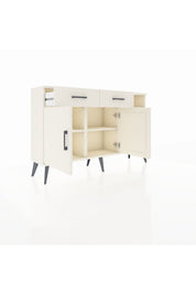 Arges Konsol 5 Raflı 2 Çekmeceli 2 Kapaklı 132x30x83 - S144M024V04A
