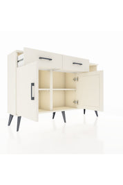 Arges Konsol 5 Raflı 2 Çekmeceli 2 Kapaklı 132x30x83 - S144M024V04A