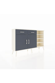 Arges Konsol 5 Raflı 2 Çekmeceli 2 Kapaklı 132x30x83 - S144M024V08A