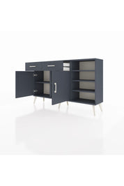 Arges Konsol 5 Raflı 2 Çekmeceli 2 Kapaklı 132x30x83 - S144M024V17A