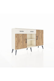 Arges Konsol 3 Raflı 2 Çekmeceli 3 Kapaklı 132x30x83 - S144M025V01A