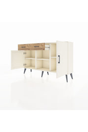 Arges Konsol 3 Raflı 2 Çekmeceli 3 Kapaklı 132x30x83 - S144M025V06A