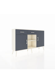 Arges Konsol 3 Raflı 2 Çekmeceli 3 Kapaklı 132x30x83 - S144M025V08A
