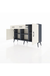 Arges Konsol 3 Raflı 2 Çekmeceli 3 Kapaklı 132x30x83 - S144M025V13A