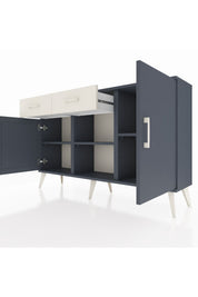 Arges Konsol 3 Raflı 2 Çekmeceli 3 Kapaklı 132x30x83 - S144M025V16A