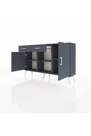 Arges Konsol 3 Raflı 2 Çekmeceli 3 Kapaklı 132x30x83 - S144M025V17A
