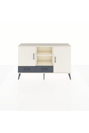 Arges Konsol 5 Raflı 2 Çekmeceli 3 Kapaklı 132x30x83 - S144M026V05A