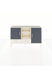 Arges Konsol 5 Raflı 2 Çekmeceli 3 Kapaklı 132x30x83 - S144M026V07A
