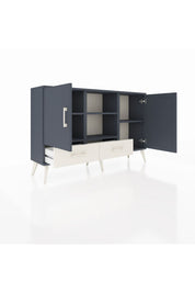 Arges Konsol 5 Raflı 2 Çekmeceli 3 Kapaklı 132x30x83 - S144M026V16A
