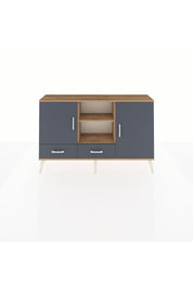 Arges Konsol 5 Raflı 2 Çekmeceli 3 Kapaklı 132x30x83 - S144M026V26A