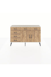 Arges Konsol 2 Raflı 6 Çekmeceli 2 Kapaklı 132x30x83 - S144M028V03A