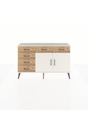 Arges Konsol 2 Raflı 6 Çekmeceli 2 Kapaklı 132x30x83 - S144M028V06A