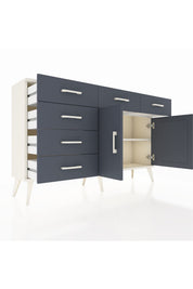 Arges Konsol 2 Raflı 6 Çekmeceli 2 Kapaklı 132x30x83 - S144M028V08A