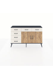 Arges Konsol 2 Raflı 6 Çekmeceli 2 Kapaklı 132x30x83 - S144M028V10A