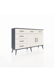Arges Konsol 2 Raflı 6 Çekmeceli 2 Kapaklı 132x30x83 - S144M028V13A