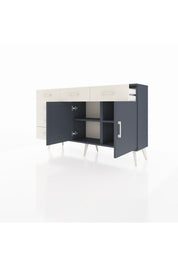 Arges Konsol 2 Raflı 6 Çekmeceli 2 Kapaklı 132x30x83 - S144M028V16A