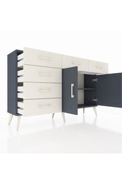 Arges Konsol 2 Raflı 6 Çekmeceli 2 Kapaklı 132x30x83 - S144M028V16A