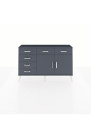 Arges Konsol 2 Raflı 6 Çekmeceli 2 Kapaklı 132x30x83 - S144M028V17A