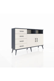 Arges Konsol 4 Raflı 4 Çekmeceli 2 Kapaklı 132x30x83 - S144M029V13A