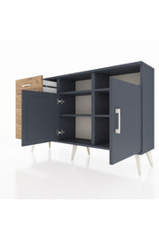 Arges Konsol 4 Raflı 4 Çekmeceli 2 Kapaklı 132x30x83 - S144M029V18A