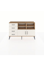 Arges Konsol 4 Raflı 4 Çekmeceli 2 Kapaklı 132x30x83 - S144M030V22A