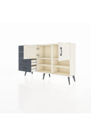 Arges Konsol 4 Raflı 4 Çekmeceli 2 Kapaklı 132x30x83 - S144M031V05A